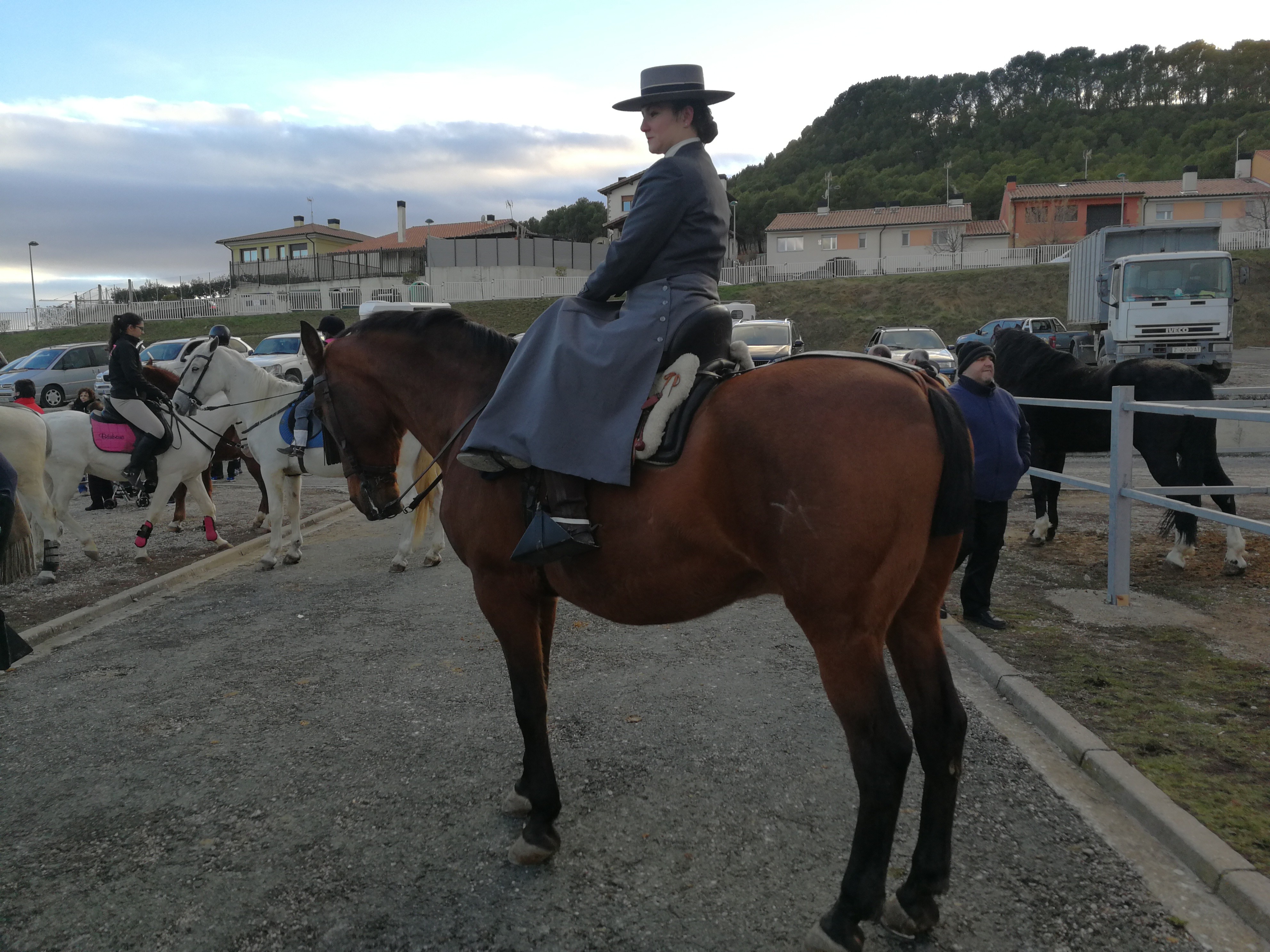 Exitosa exhibici&oacute;n/concurso de la disciplina de Doma de Trabajo en la feria de Tafalla